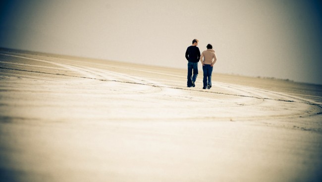 Couple, Salt Flats